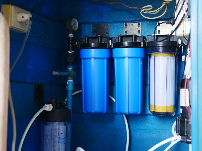 Water Softener System Connection